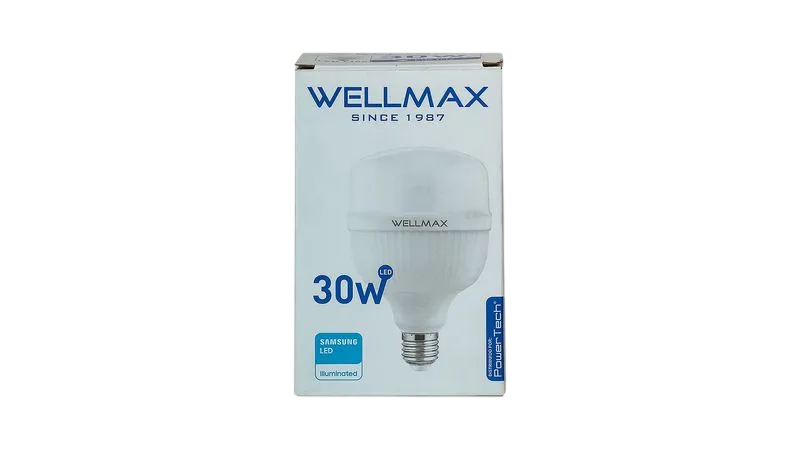 Bombillo Led Wellmax 30w 6500k High P. (Unidad)
