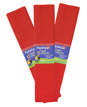 Papel Crespe Rojo