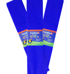 Papel Crespe Azul Oscuro