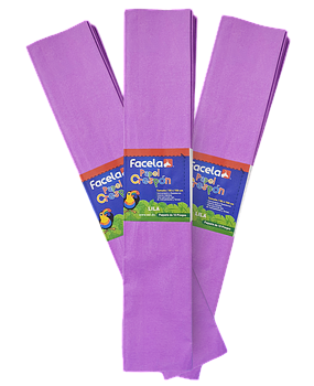 Papel Crespe Morado